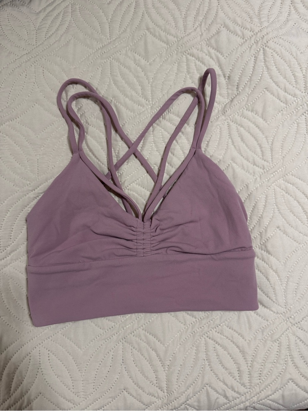 lululemon athletica Lavender Strappy Sports Bra